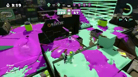 Original Splatoon gameplay clip from Moms Gaming Again
