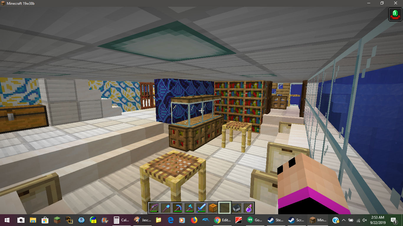 A living area I created.