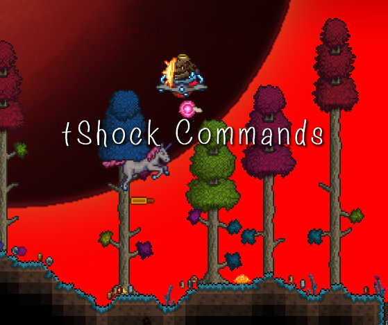 Original image from tShock Server Commands